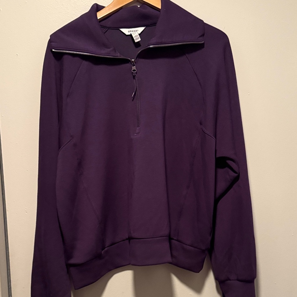 Airessentials Half Zip - Aubergine 1x